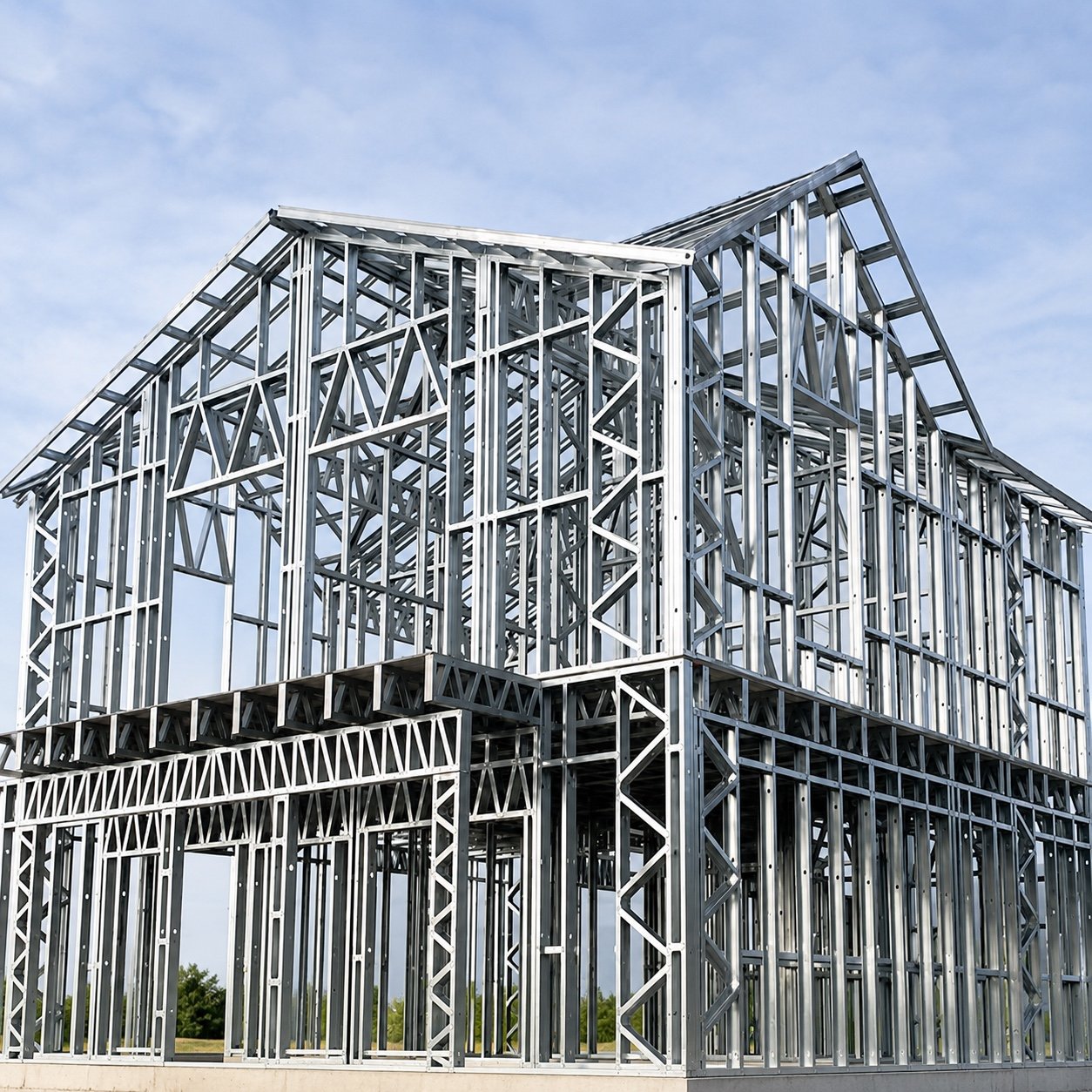 Residential Buildings — LGS steel framing